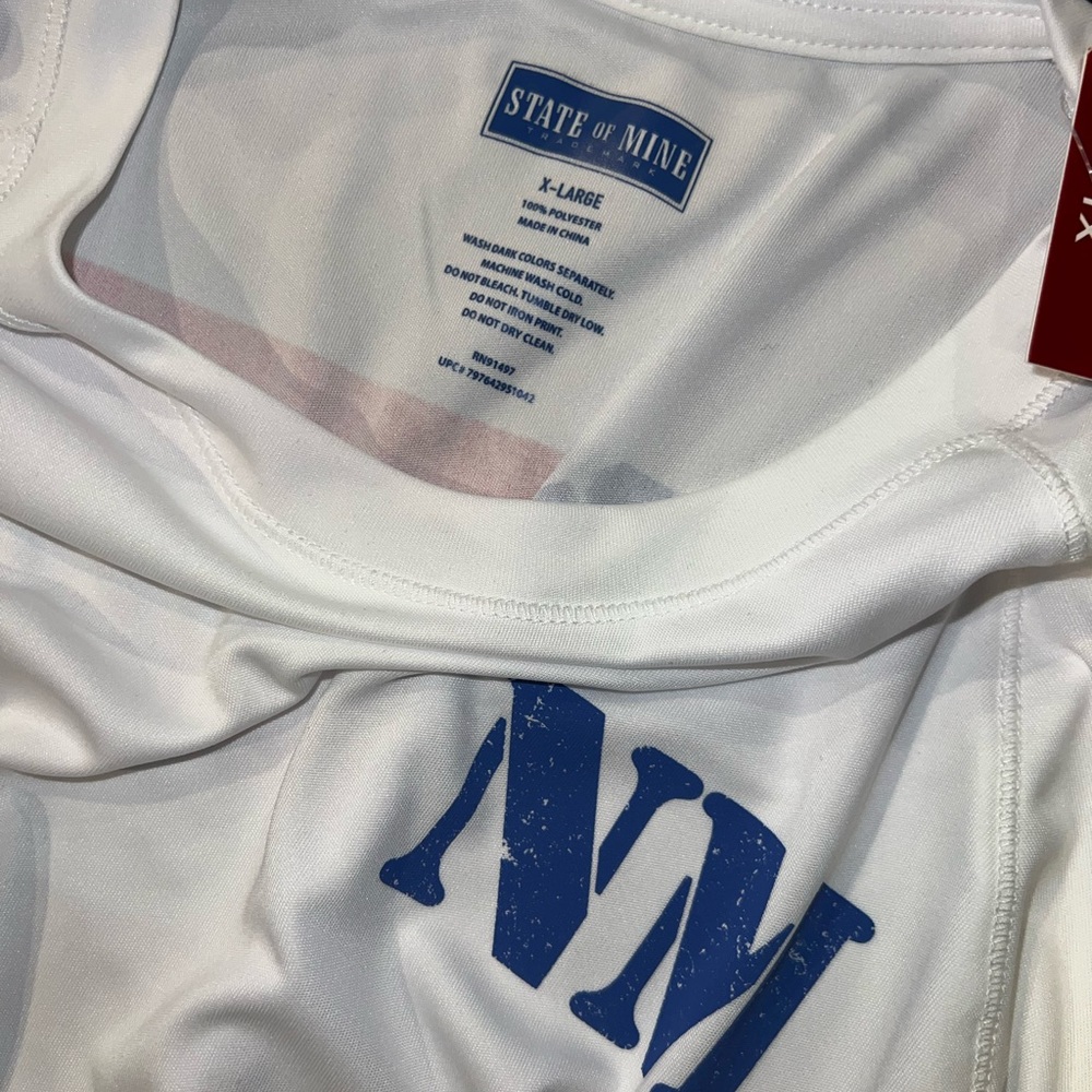 New Mexico patriotic upf 50+ long sleeve. Dri fit shirt - Picture 3 of 3